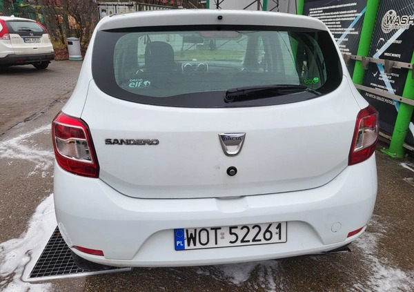 Dacia Sandero cena 14000 przebieg: 186000, rok produkcji 2013 z Otwock małe 37